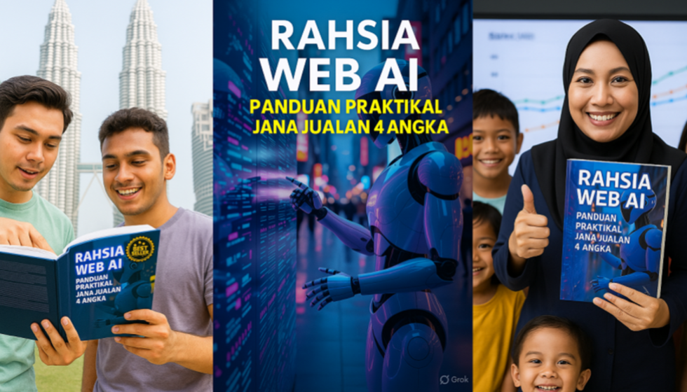 eBook Rahsia Web AI : Panduan Praktikal Jana Jualan 4 Angka